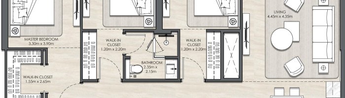 Emaar-Elvira-Apartments-in-Dubai-Hills-Estate-Floor-Plan-3BR